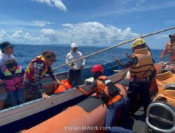 Tim SAR Evakuasi Lima Penumpang Perahu Bermasalah Mesin di Perairan Banggai Laut