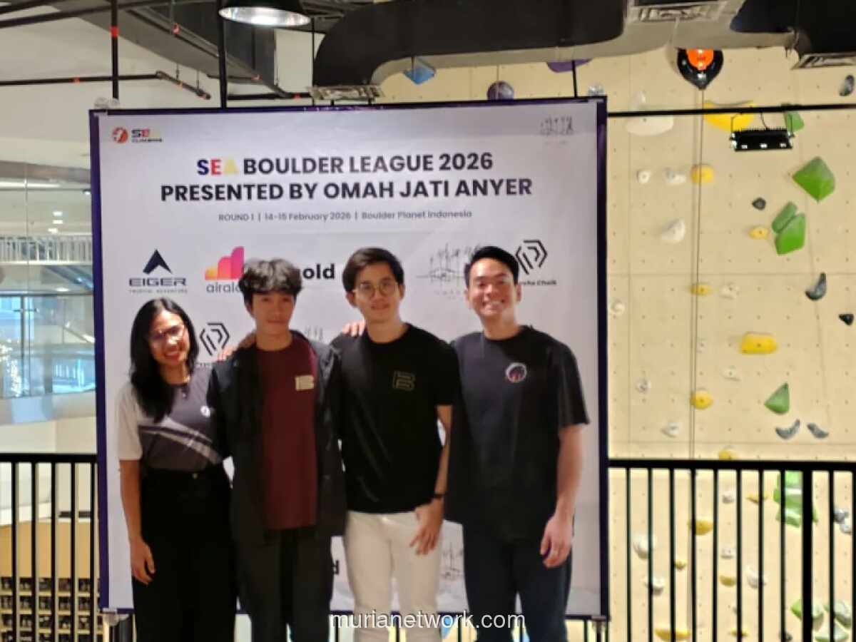 SEA Boulder League 2026 Resmi Dibuka di Jakarta, Libatkan 180 Atlet dari 13 Negara