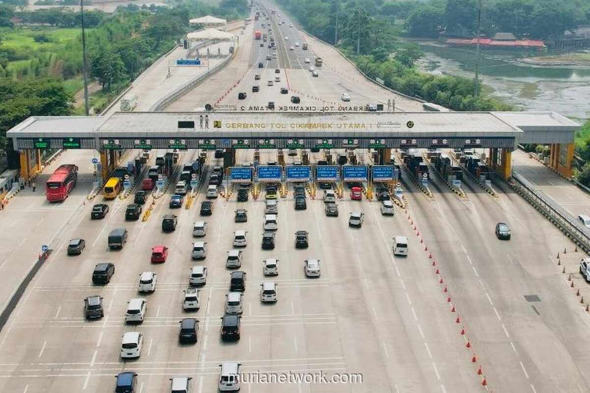 Arus Mudik Imlek 2026 di Gerbang Tol Jabodetabek Capai 1,62 Juta Kendaraan