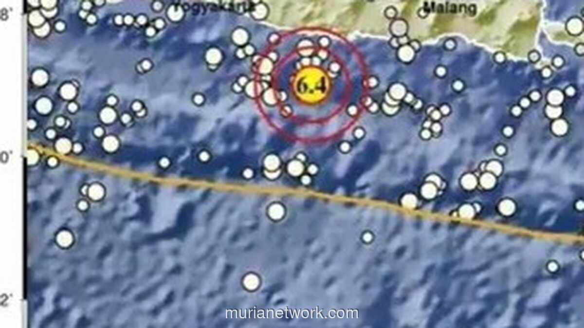 Gempa M6,4 Guncang Pacitan, Sejumlah Bangunan Rusak