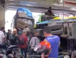 Kapal Penumpang Terpaksa Putar Balik Diterjang Cuaca Ekstrem di Perairan Sulawesi