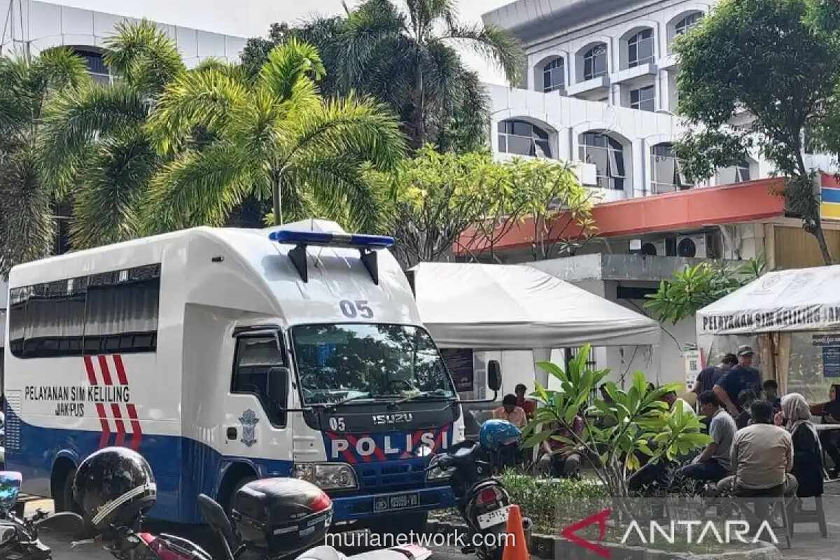 SIM Keliling Polda Metro Jaya Buka di 5 Titis Jakarta Hari Ini