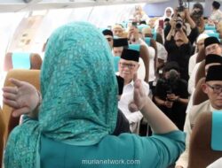 Wamen Haji Resmikan Replika Pesawat untuk Simulasi Calon Jemaah di Aceh