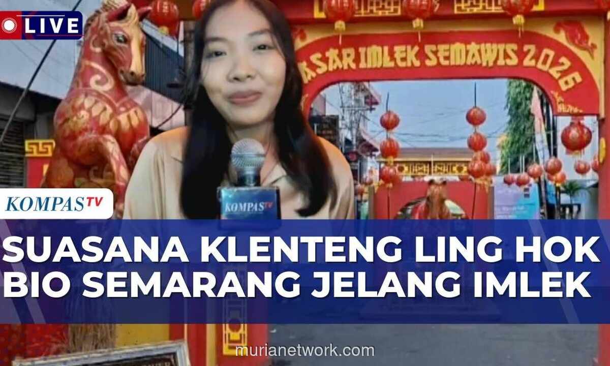 Klenteng Ling Hok Bio Semarang Bersiap Sambut Imlek 2026