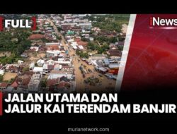 Luapan Sungai Babon Rendam Jalan Pantura Kaligawe, Lalu Lintas Tersendat