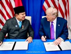 Prabowo dan Trump Tandatangani Perjanjian Dagang Bilateral di Washington