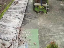 Tembok Mewah Ambruk di Kalibata, Halaman SMPN 182 Rusak Parah