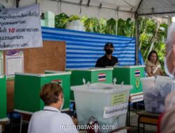 Lebih dari 50 Juta Warga Thailand Gunakan Hak Pilih di Pemilu dan Referendum Konstitusi