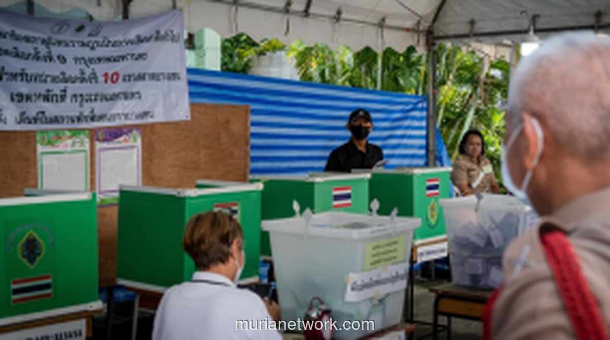 Lebih dari 50 Juta Warga Thailand Gunakan Hak Pilih di Pemilu dan Referendum Konstitusi
