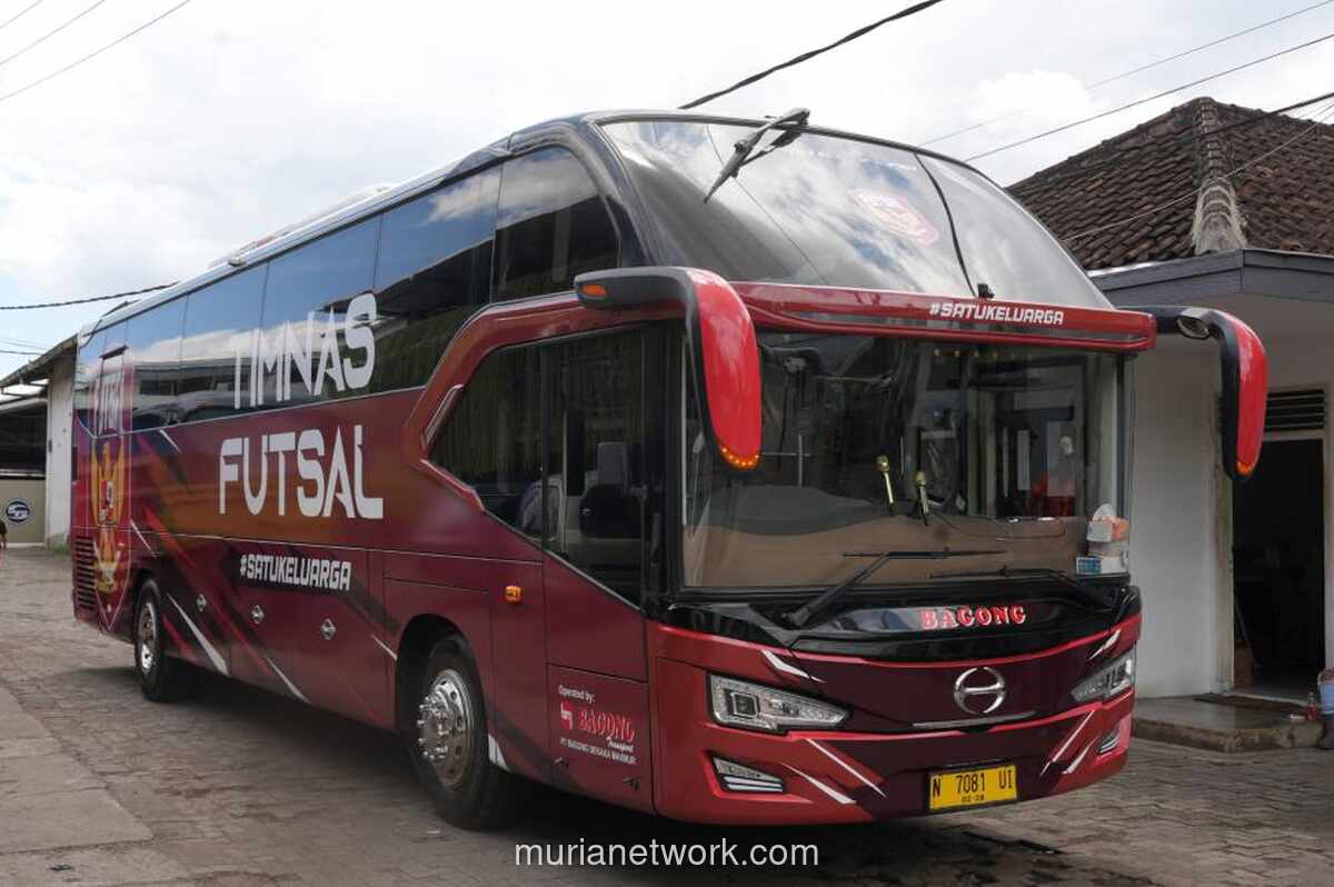 FFI Operasikan Bus Baru untuk Dukung Mobilitas Timnas Futsal Indonesia
