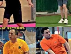 Mantan Wali Kota Danny Pomanto Bertanding di Turnamen Padel Senior Makassar