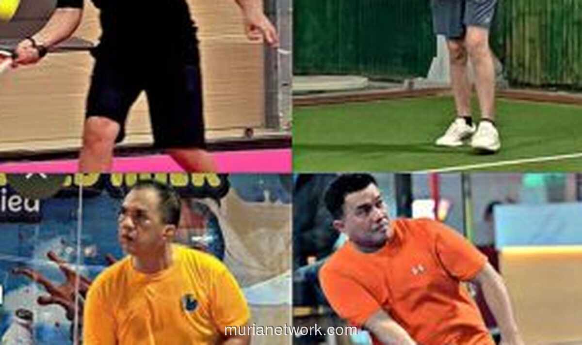 Mantan Wali Kota Danny Pomanto Bertanding di Turnamen Padel Senior Makassar