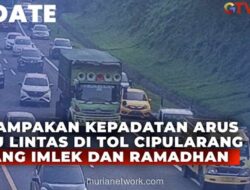 Arus Lalu Lintas di Tol Cipularang Meningkat Jelang Imlek dan Ramadhan