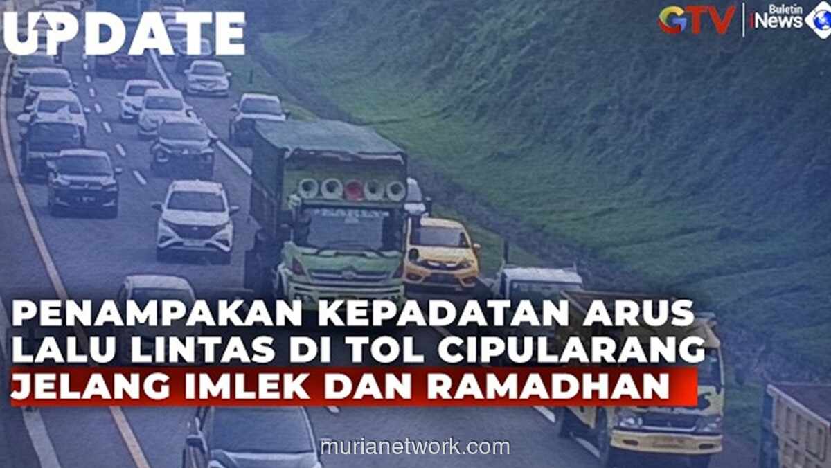 Arus Lalu Lintas di Tol Cipularang Meningkat Jelang Imlek dan Ramadhan