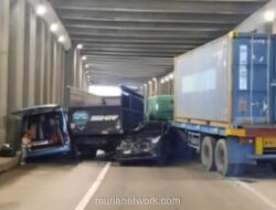 Tabrakan Beruntun Tujuh Kendaraan di Underpass Tol Jagorawi, Tak Ada Korban Jiwa