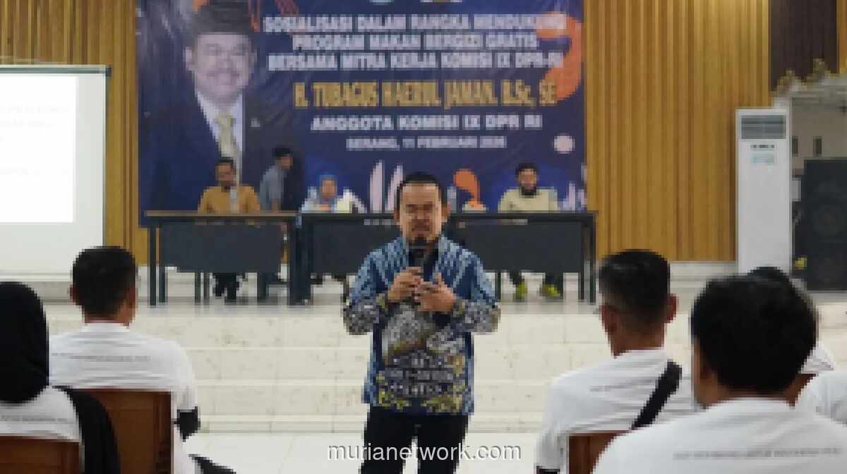 DPR RI Sosialisasikan Program Makan Bergizi Gratis di SMKN 2 Kota Serang