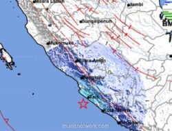 Gempa Magnitudo 4,8 Guncang Bengkulu, Pusat di Laut Seluma