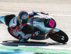 Veda Ega Pratama Catat Waktu Tercepat Kedua di Sektor Pertama FP2 Moto3 Thailand