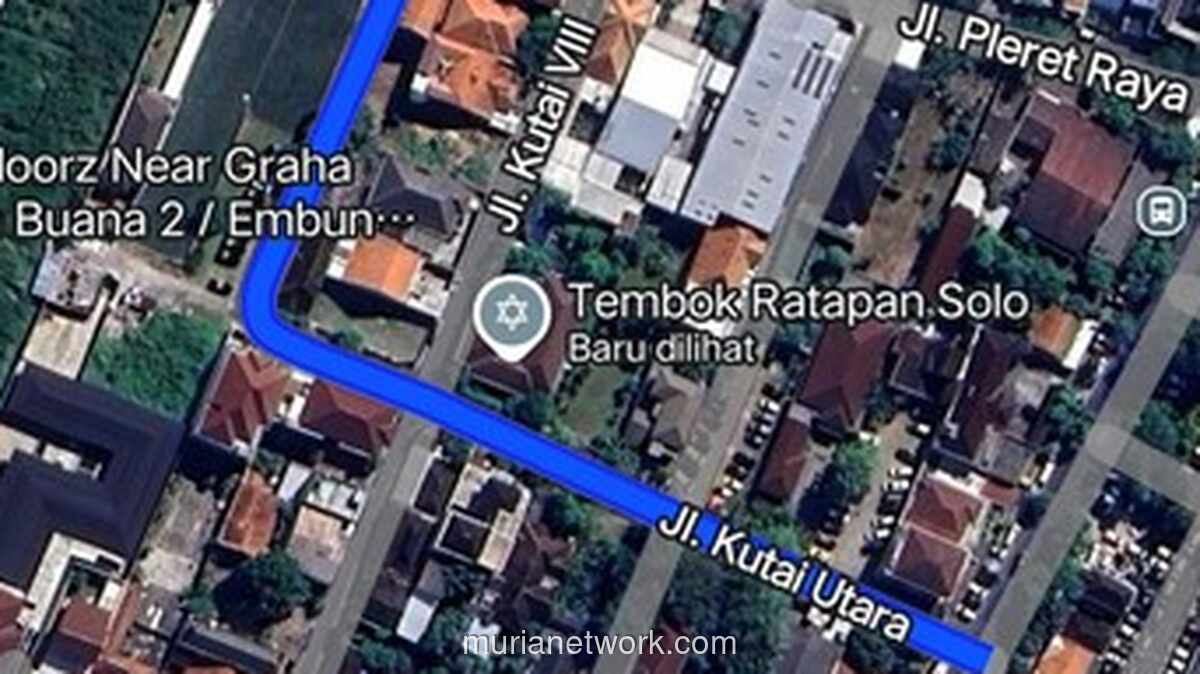 Rumah Jokowi di Solo Diberi Label Tembok Ratapan di Google Maps