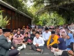 Warga Gelar Tahlilan di Depan Kediaman Jokowi, Ajudan Konfirmasi sebagai Bentuk Dukungan