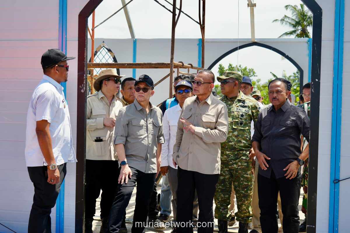 Wamenko Polkawil Tinjau Progres 106 Unit Huntap untuk Korban Banjir Aceh Utara