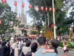 Festival Imlek Nusantara Warna-warni Jakarta, Warga Ramai Saksikan Kirab Budaya