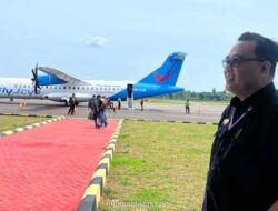 Bandara Arung Palakka Resmi Buka Rute Langsung ke Morowali
