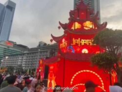 Harmoni Imlek 2026 Warna-i Bundaran HI, Ribuan Warga Rayakan Kebersamaan