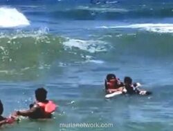 Dua Remaja Bekasi Terseret Arus Balik di Pantai Drini, Berhasil Diselamatkan