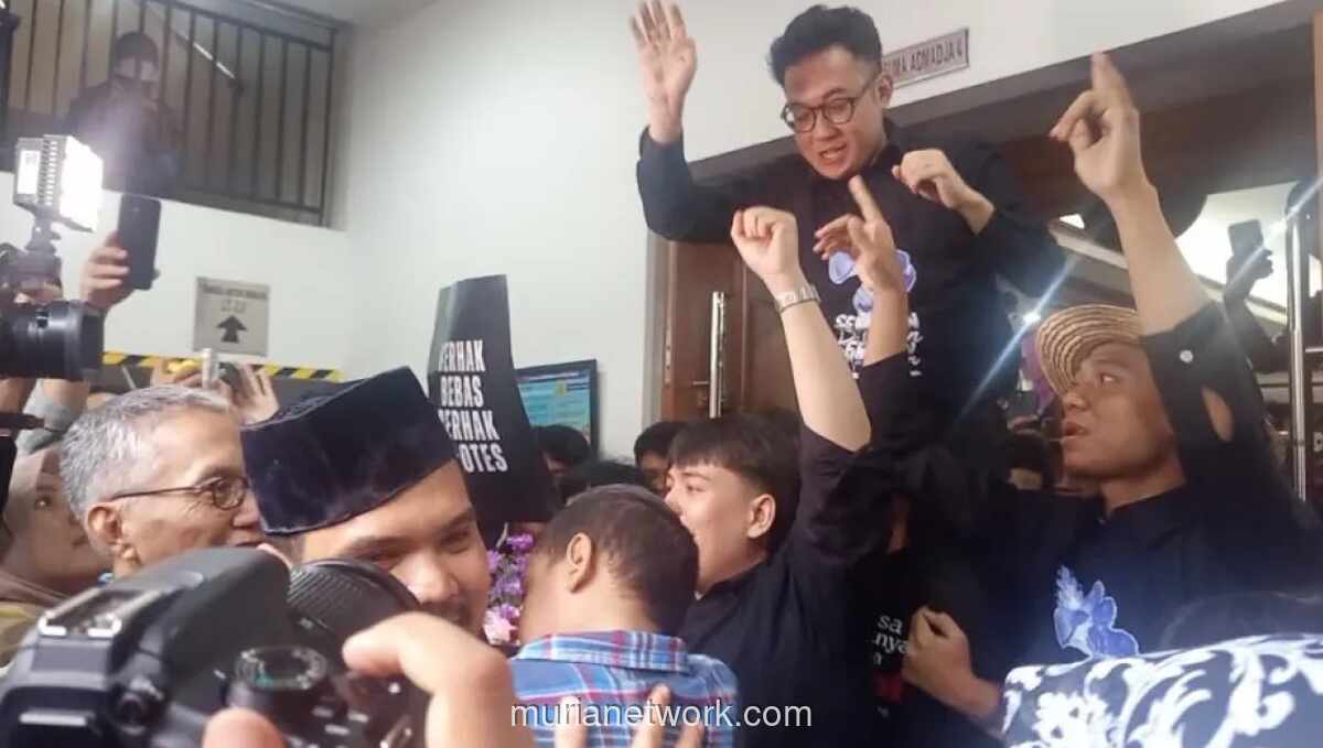 Empat Aktivis Dibebaskan, Hakim Sebut Kritik Bukan Penghasutan