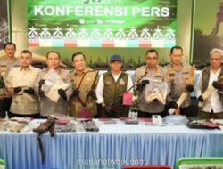 Polri Ungkap Sindikat Perburuan Gajah Sumatera di Riau, 15 Tersangka Ditangkap