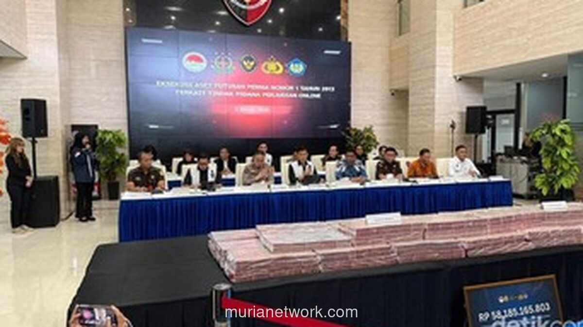 Polri Serahkan Rp 58,1 Miliar Hasil Sitaan Judi Online ke Negara