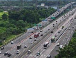 Arus Balik Lebaran Picu Lonjakan Lalu Lintas 202% di Tol Layang MBZ