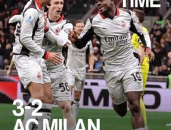 AC Milan Tundukkan Torino 3-2 dalam Laga Sengit di San Siro
