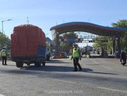 Antrean Truk di Pelabuhan Ciwandan Terkendali, Lalu Lintas JLS Tetap Lancar