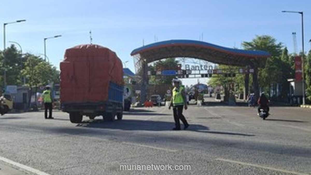 Antrean Truk di Pelabuhan Ciwandan Terkendali, Lalu Lintas JLS Tetap Lancar