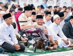 Gubernur Jateng Salat Idulfitri di Simpanglima, Ajak Warga Jaga Persatuan