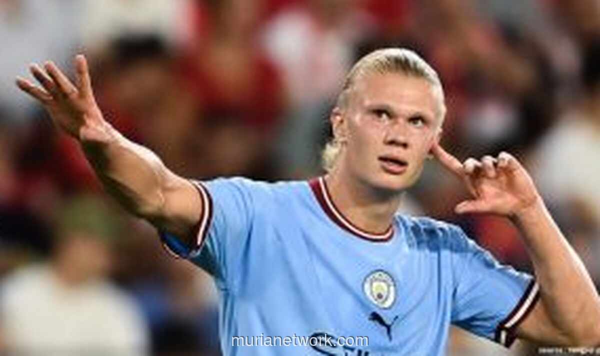 Barcelona Incar Haaland Meski Kontrak di City Masih Panjang