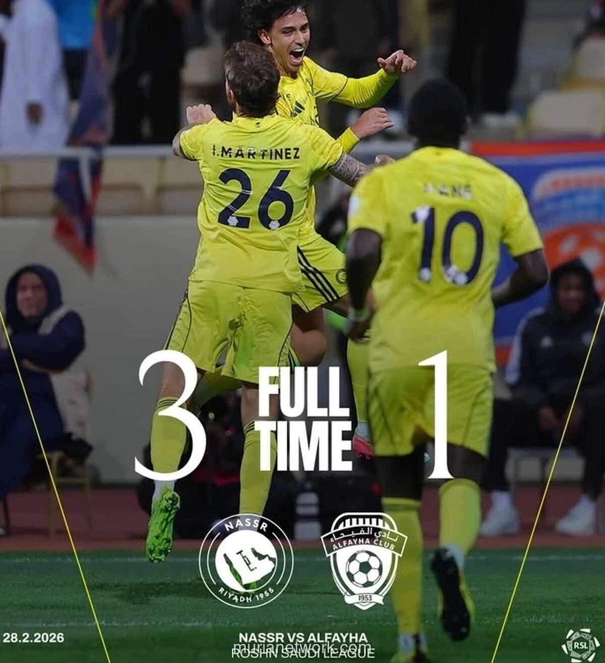 Al Nassr Bangkit dari Ketertinggalan, Raih Kemenangan 3-1 Berkat Gol Bunuh Diri Lawan dan Al Hamdan