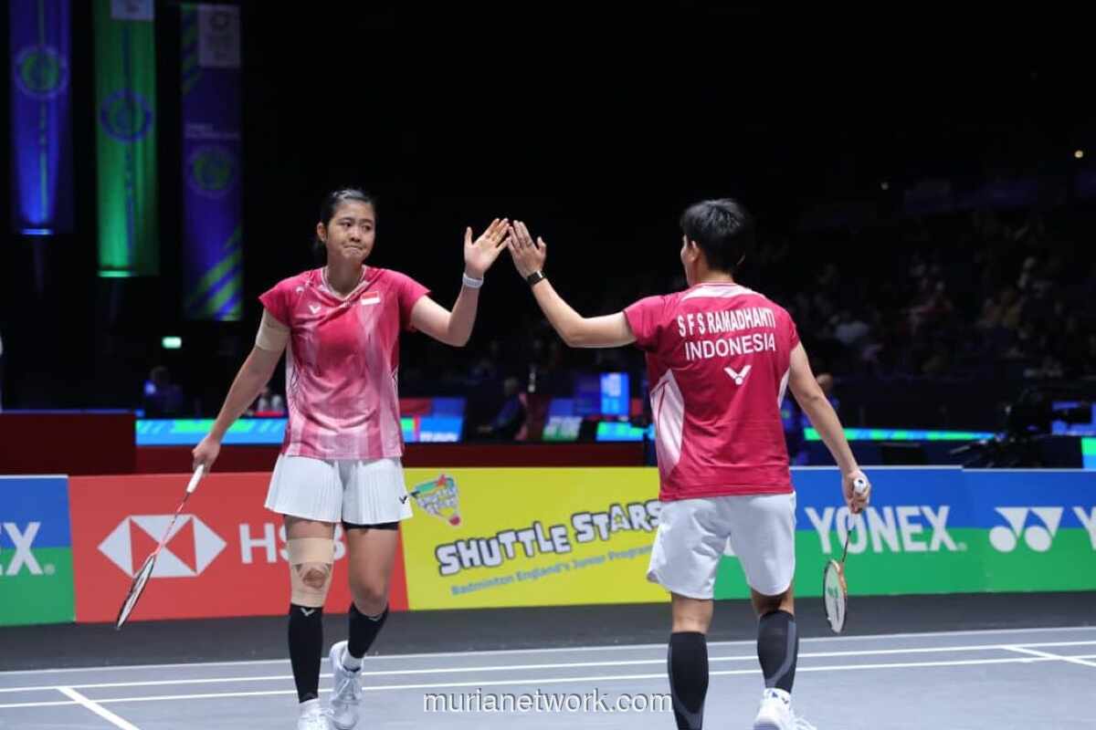 Ganda Putri Indonesia Lolos ke 16 Besar All England 2026 Tanpa Cedera