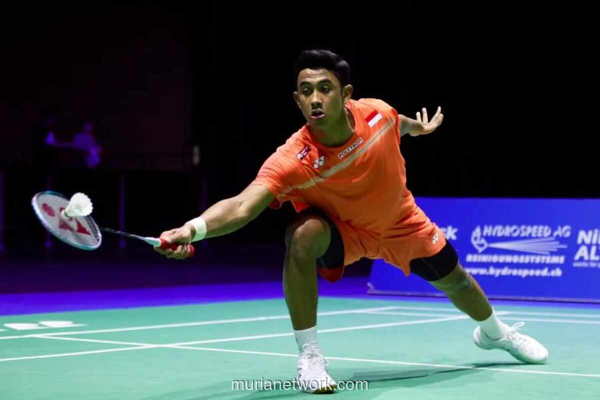 Alwi Farhan Siap Hadapi Unggulan Pertama Li Shi Feng di Semifinal Swiss Open