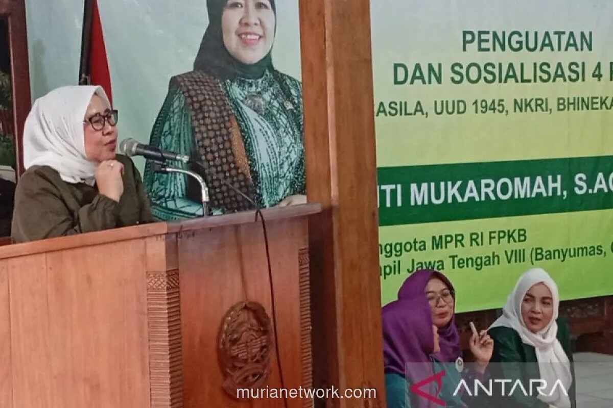 Anggota MPR Siti Mukaromah Ajak Perempuan Banyumas Perkuat Empat Pilar dan Peran di Keluarga