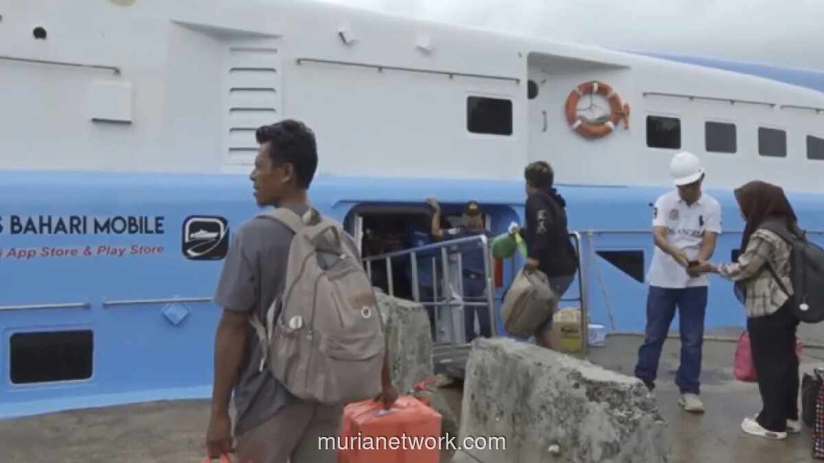 Arus Balik Lebaran di Pelabuhan Pangkal Balam Mulai Bergerak, Roro Tertunda