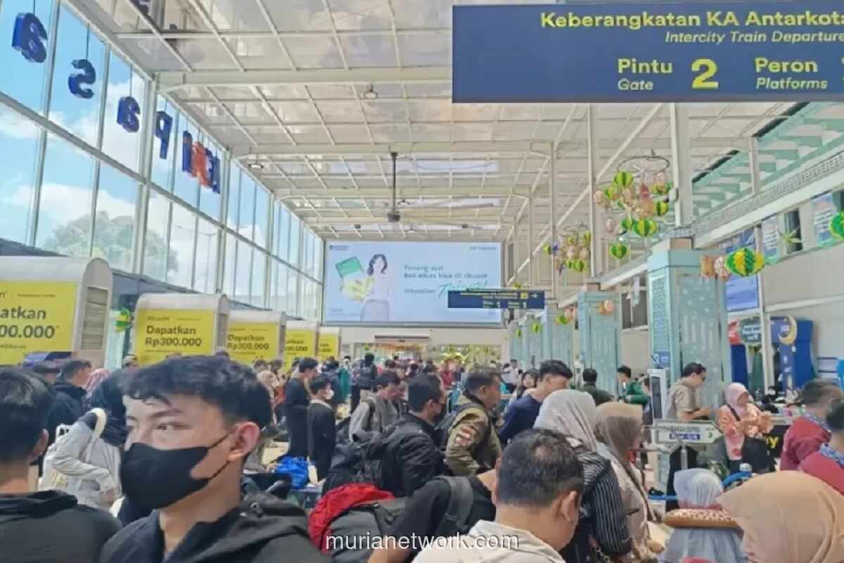 Puncak Arus Balik Lebaran 2026, KAI Daop 1 Jakarta Catat 51.000 Penumpang Tiba per Hari