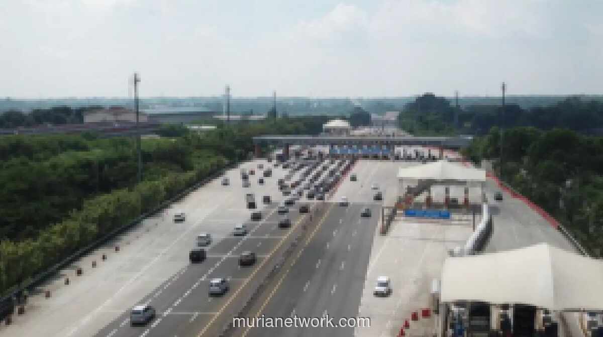 Arus Mudik Lebaran 2026 Melonjak 130% di Gerbang Tol Cikampek Utama