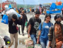 Lonjakan 247 Persen Pemudik Laut di Pelabuhan Tenau Kupang