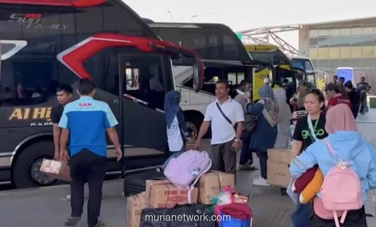 Gelombang Mudik Lebaran 2026 Mulai Meningkat di Terminal Pulo Gebang