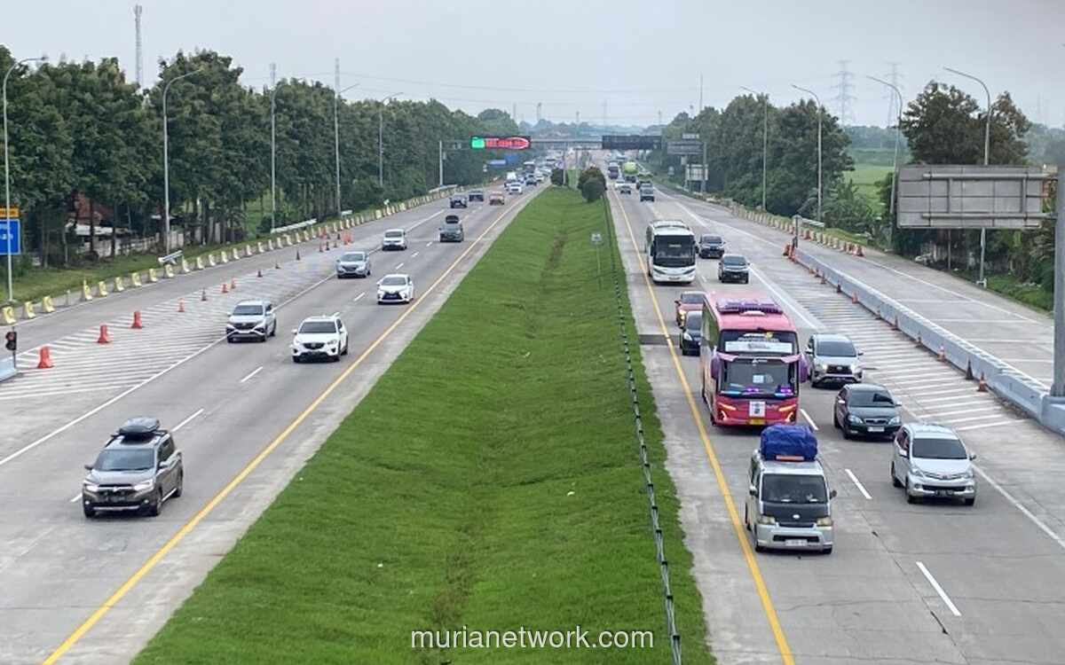 Korlantas Polri Terapkan Sistem Satu Arah Sepenggal di Tol Trans Jawa untuk Antisipasi Macet Mudik