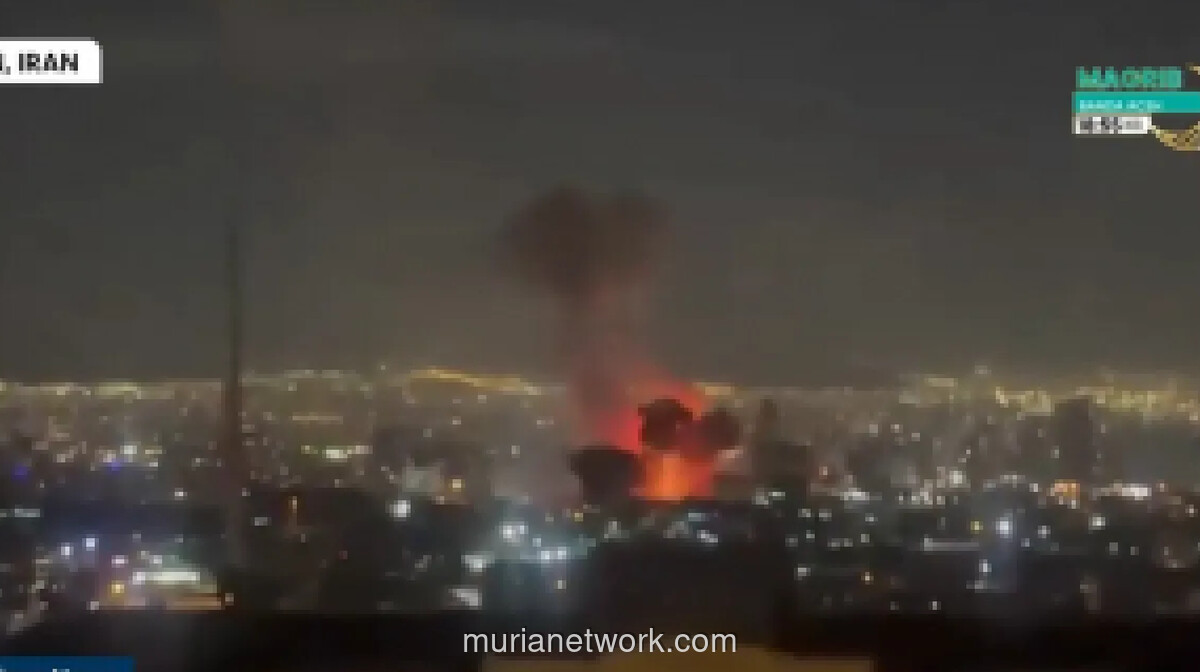 Serangan Udara AS-Israel Hancurkan Rumah Sakit Anak dan Stasiun TV di Teheran