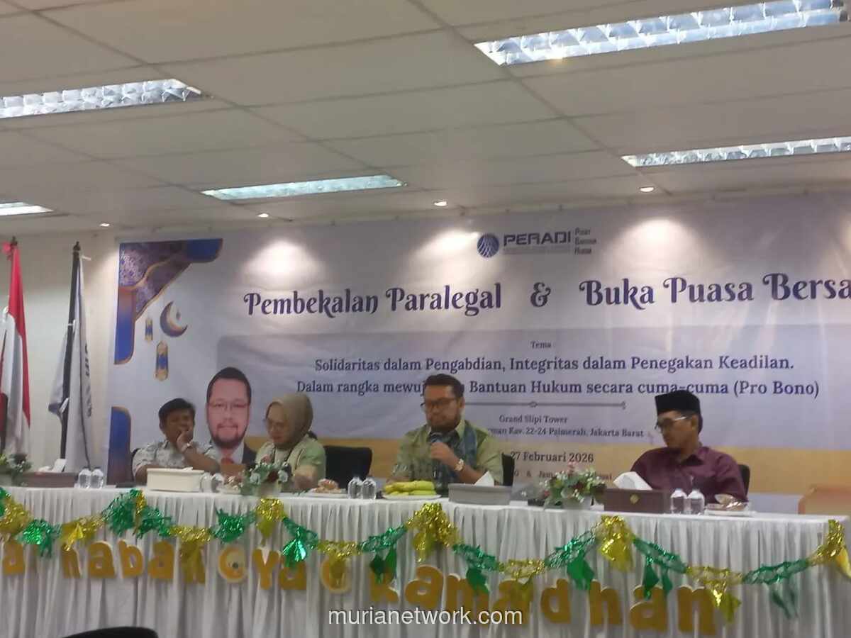 Ketua Peradi Jakbar: Probono Adalah Berbisnis dengan Tuhan